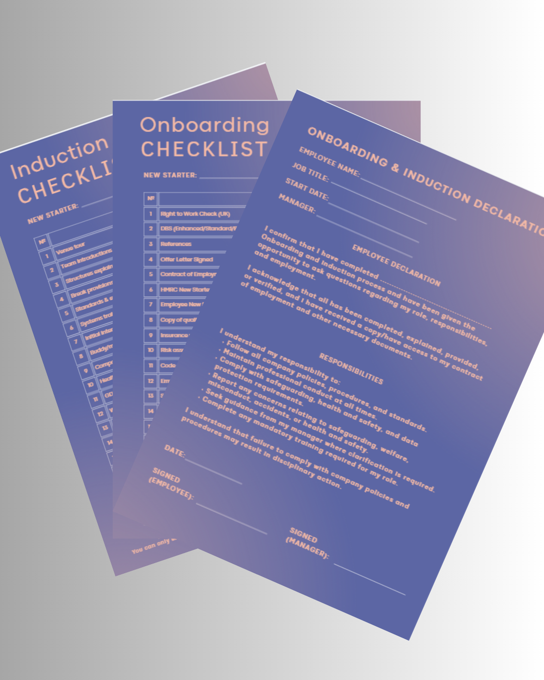 Employee Onboarding Pack