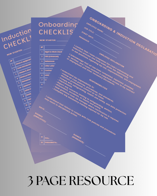 Employee Onboarding Pack - Indigo