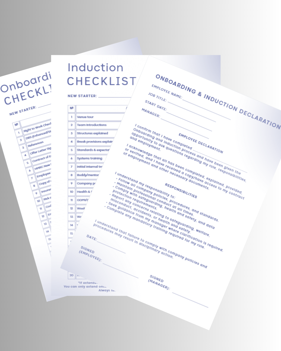 Employee Onboarding Pack